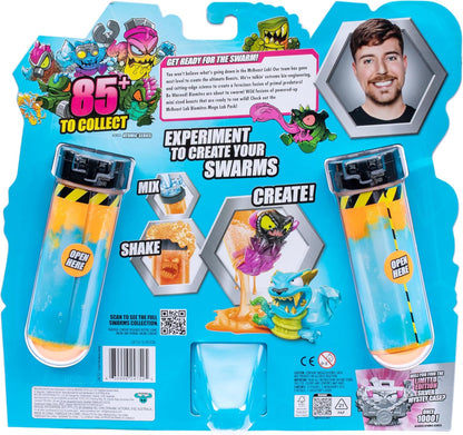 MrBeast Lab Swarms Atomic Series 12er-Pack – Crab Cat Edition Mischen, schütteln und enthüllen Sie das Chaos!