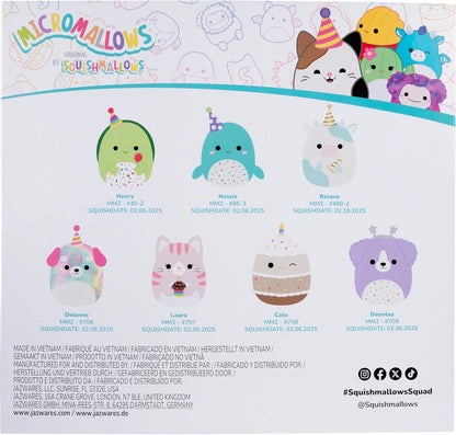 Squishmallows Micromallows Geburtstags-Countdown, 7er-Pack