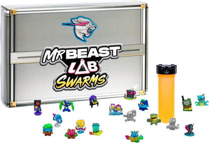 MrBeast Lab Swarms Atomic Cash Case – 18er-Pack exklusiver Ultra Rare- und Special Edition-Figuren!