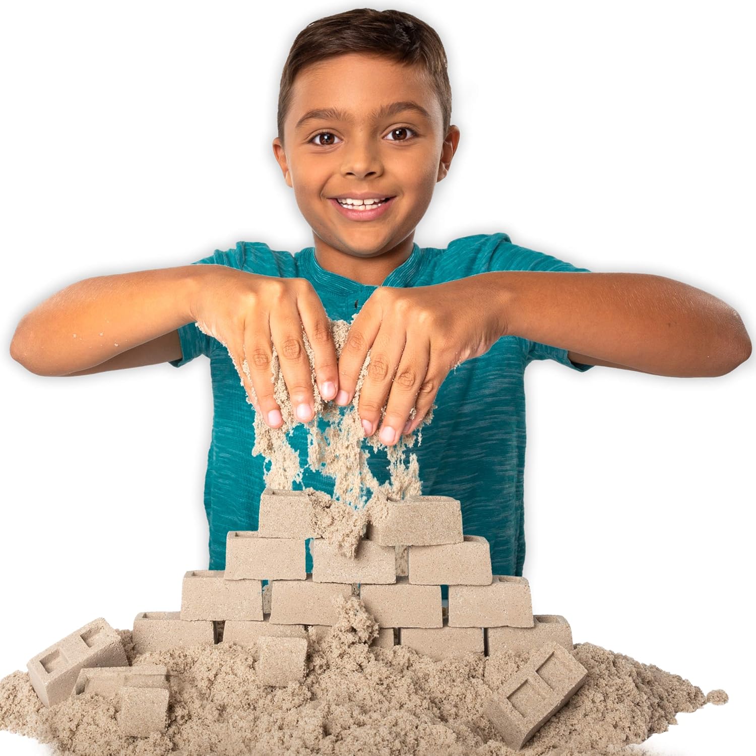 Coffret de jeu Kinetic Sand, Dig & Demolish avec sable de jeu et camion jouet de 454 g