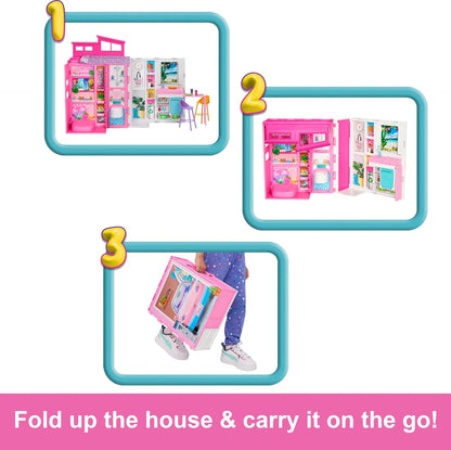 Barbie - Ensemble de jeu pour maison de poupée