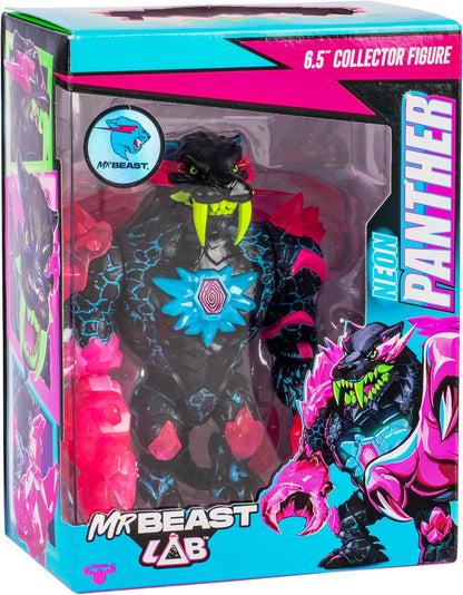 MrBeast Lab – Apex Beast Neon Panther Sammlerfigur