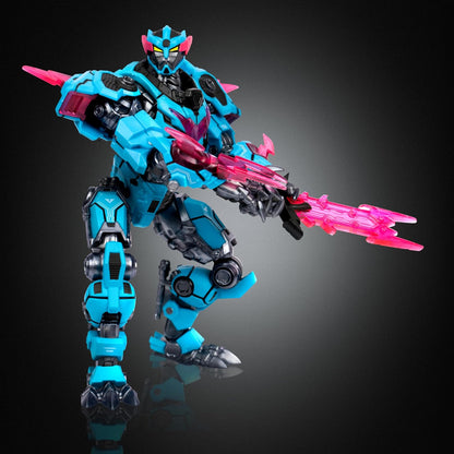 MrBeast Lab – Panther Battle Titan-Sammlerfigur der Platinum-Serie