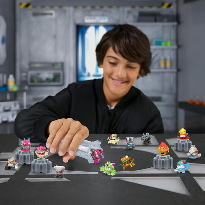 MrBeast Lab Swarms Series 3 – Pack de 14 séries Hyper Fusion Steel Slushee Edition Fusionnez, construisez et libérez le chaos !