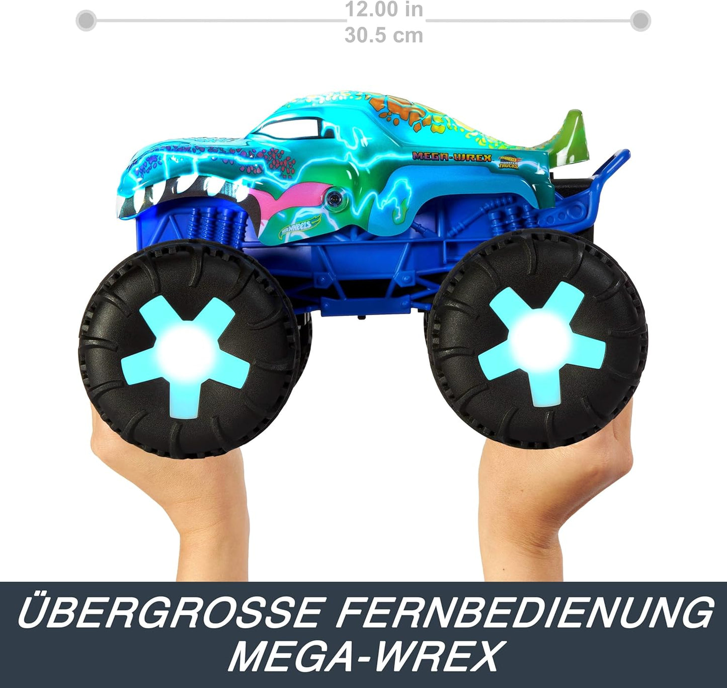 Hot Wheels Monster Trucks Mega-Wrex Alive RC Truck