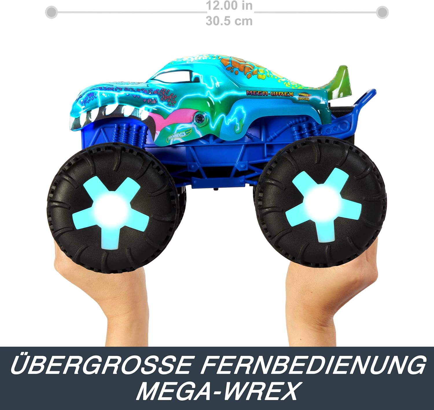 Hot Wheels Monster Trucks Mega-Wrex Alive RC Truck