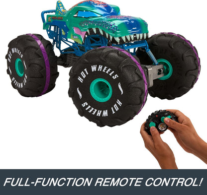 Véhicule télécommandé Hot Wheels Monster Trucks XL Mega-Wrex