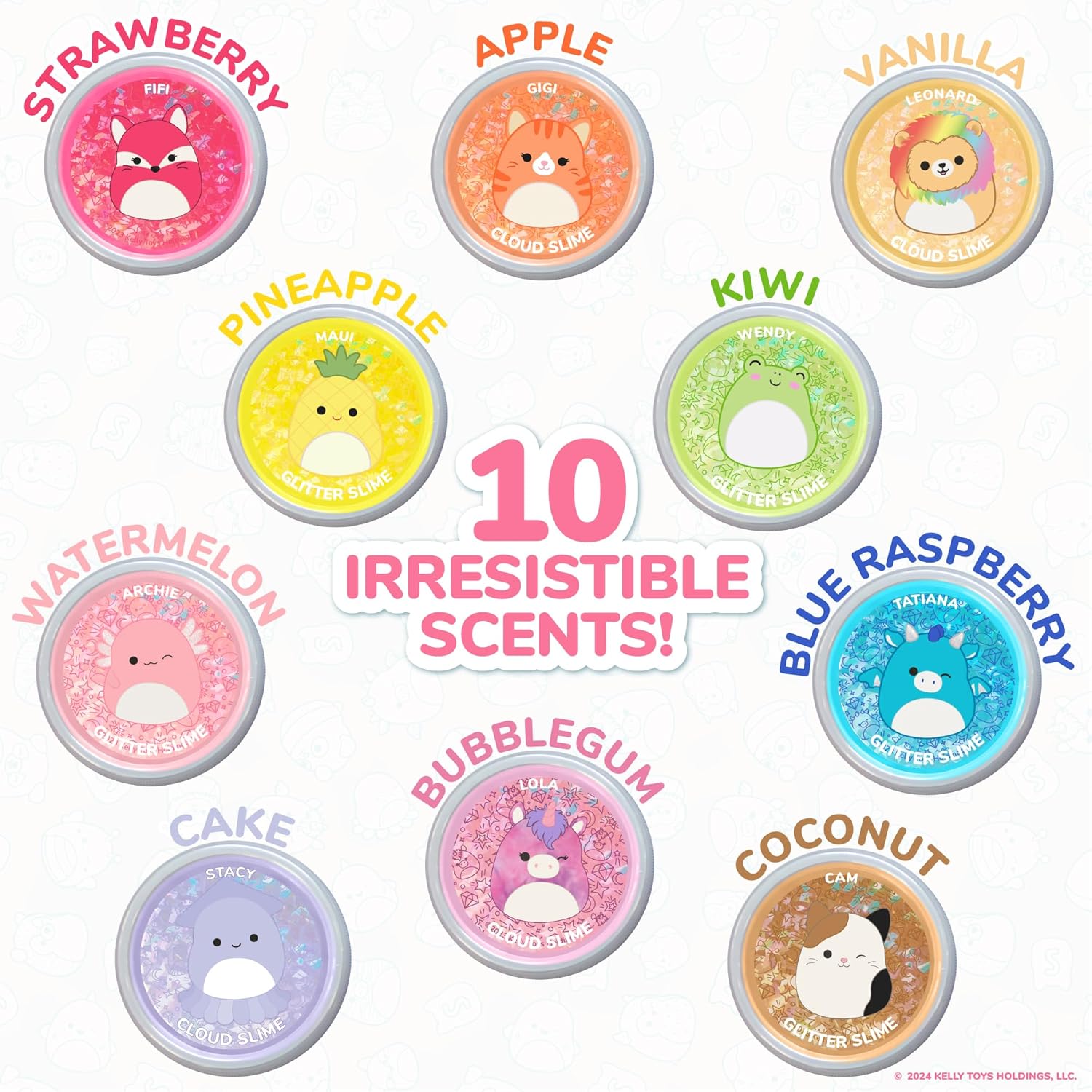 Squishmallows Original Ultimate Slime Mix'Ins 10er-Pack