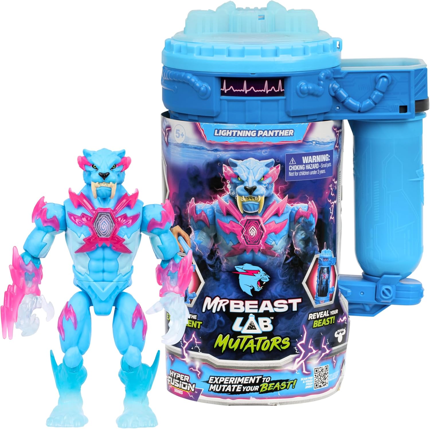 Mutateurs Hyper Fusion de MrBeast Lab – Lightning Panther