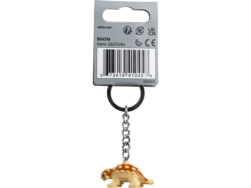 Porte-clés bébé ankylosaure (854316)