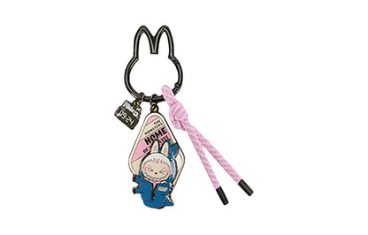 Labubu Elf Home Collection Plüsch-Schlüsselanhänger mit Anhänger, Mystery Box