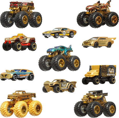 Hot Wheels Monster Trucks Trophy Champions Collection – Multipack 50e anniversaire