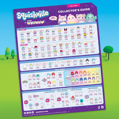 Squishmallows Micromallows Wildlife Squad-Charaktere – Enthält Michaela und Kiki sowie vier Mystery-Figuren – unwiderstehlich weicher, farbenfroher Plüsch