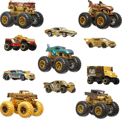 Hot Wheels Monster Trucks Trophy Champions Collection – Multipack 50e anniversaire