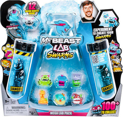 MrBeast Lab Swarms Mega Lab 12er-Pack – Vipermite Edition Mischen, schütteln und entfesseln Sie das Chaos!