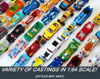 Hot Wheels 50er-Pack mit Druckgussautos, Lastwagen und Lieferwagen