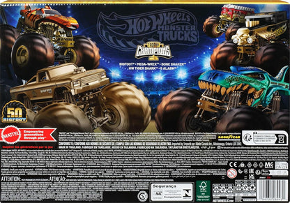 Hot Wheels Monster Trucks Trophy Champions Collection – Multipack 50e anniversaire