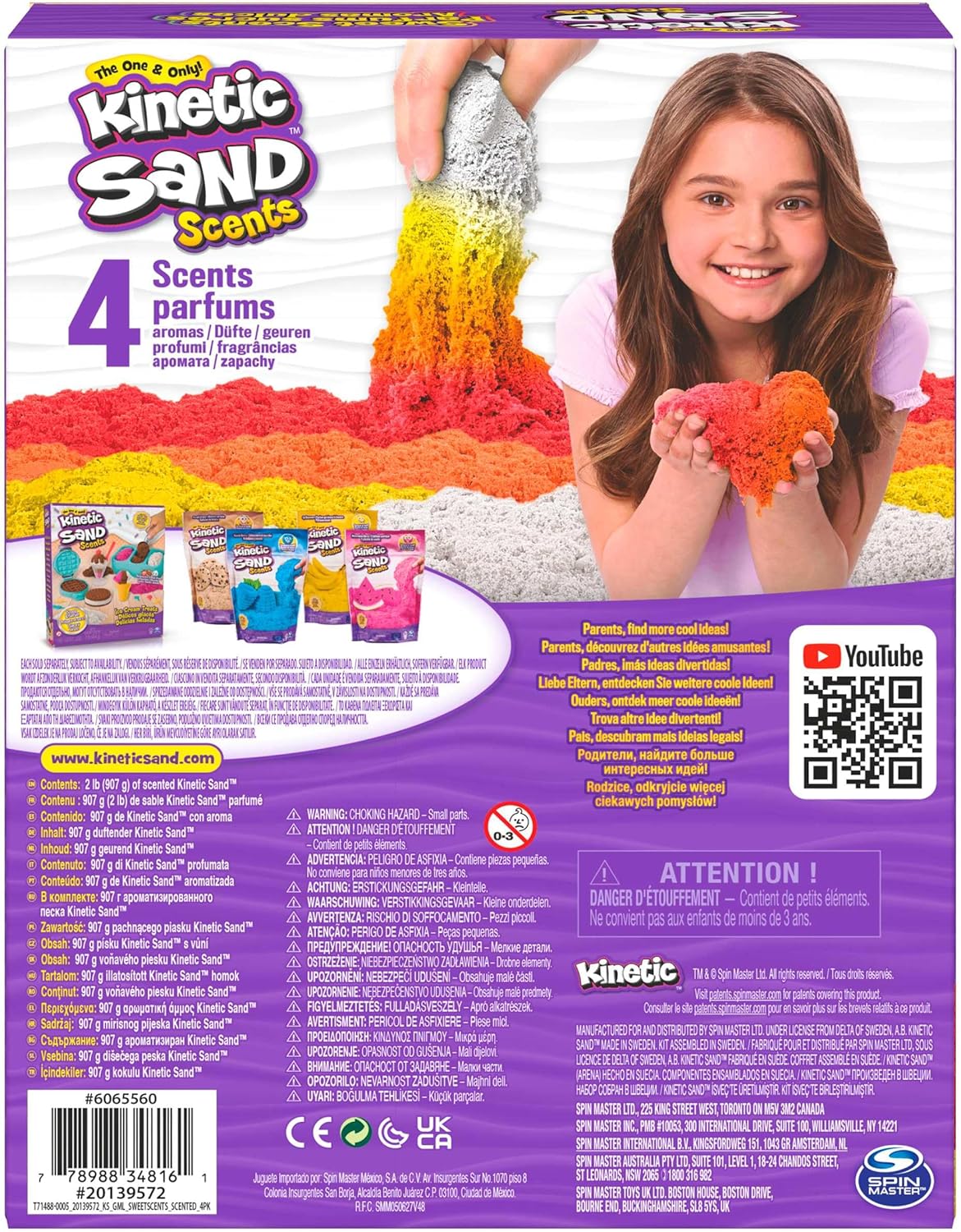 Kinetic Sand 907 g duftet mehrfarbig