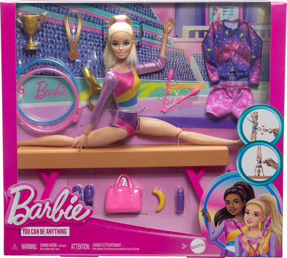 Barbie Gymnastique Poupée et Accessoires Playset