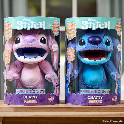 Disney Chatty Stitch Deluxe Puppetronic NEU