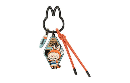 Labubu Elf Home Collection Plüsch-Schlüsselanhänger mit Anhänger, Mystery Box