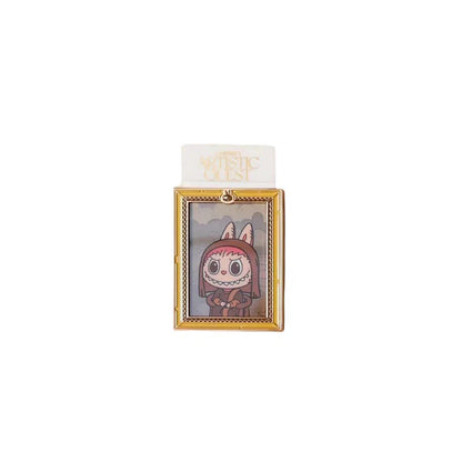 Labubu Louvre Limited Kühlschrankmagnet-Überraschungsbox
