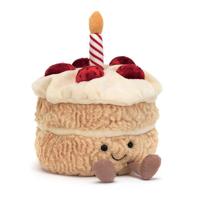 Jellycat Amuseables Gâteau d'anniversaire