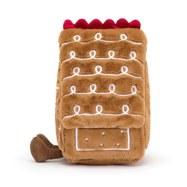 Jellycat Amuseables Lebkuchenhaus