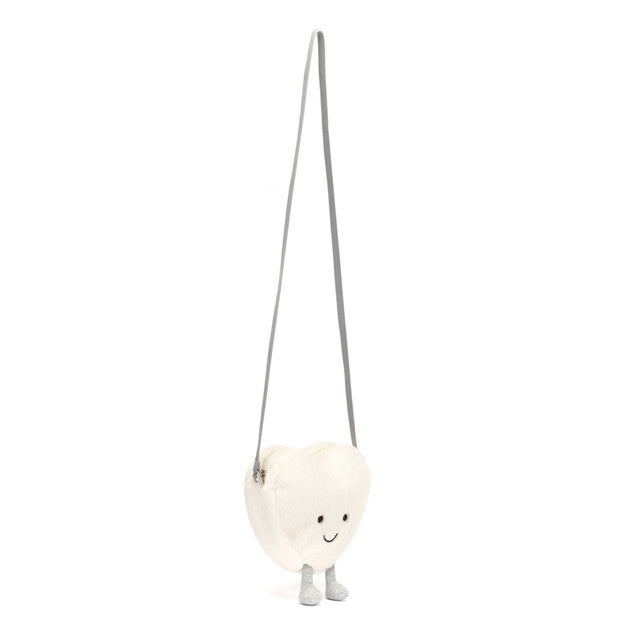 Jellycat Cremefarbene Herztasche