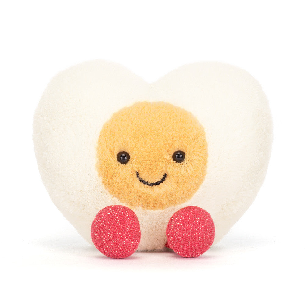 Jellycat Amuseables Herzgekochtes Ei