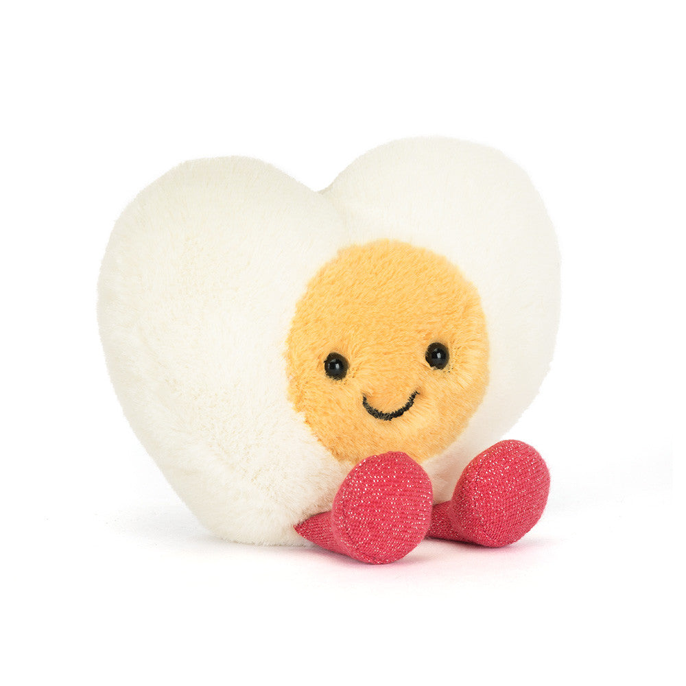 Jellycat Amuseables Herzgekochtes Ei