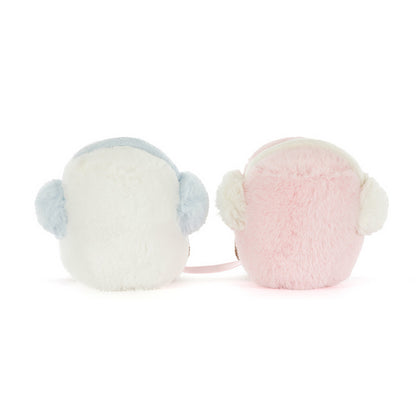 Jellycat Amuseables Marshmallows rosa e bianchi di Toastie