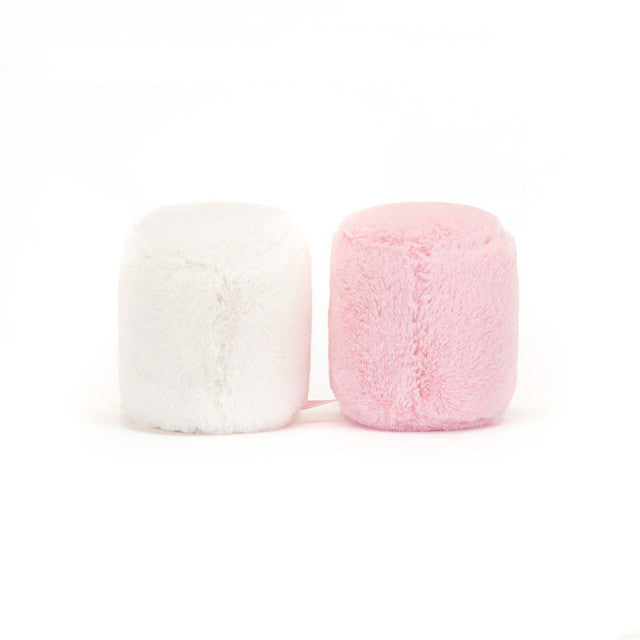 Jellycat Amuseables Marshmallow rosa e bianchi