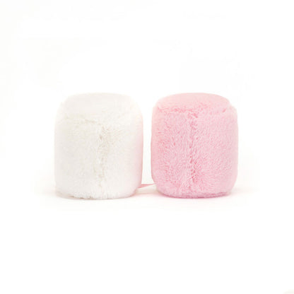 Jellycat Amuseables Marshmallow rosa e bianchi