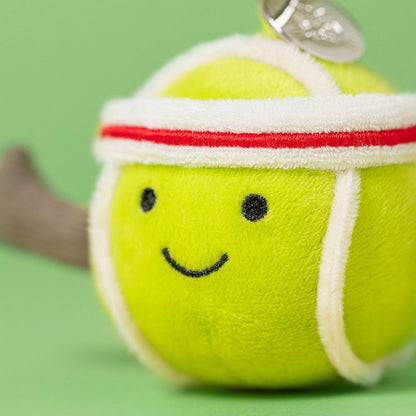 Jellycat Amuseables Sport-Tennis-Taschenanhänger