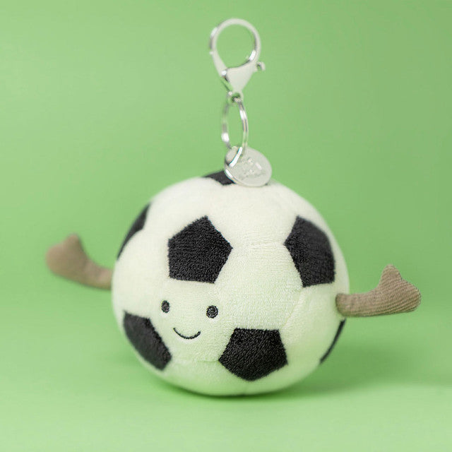 Jellycat Amuseables Sport-Fußball-Taschenanhänger