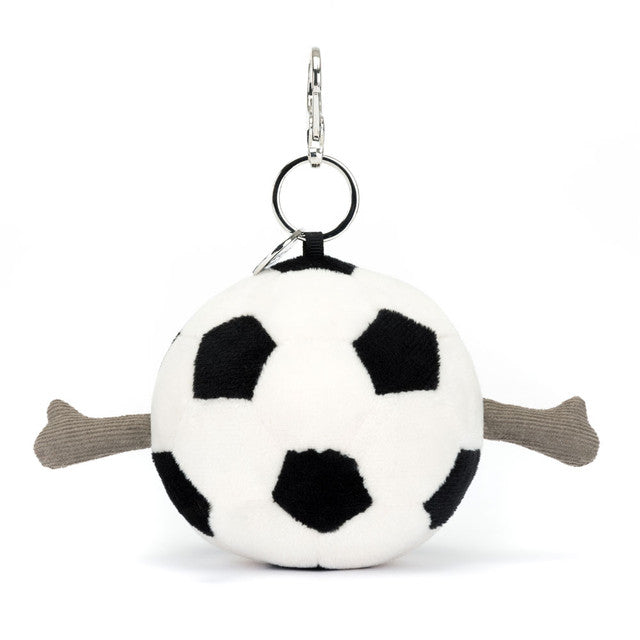 Jellycat Amuseables Charm de sac de football de sport
