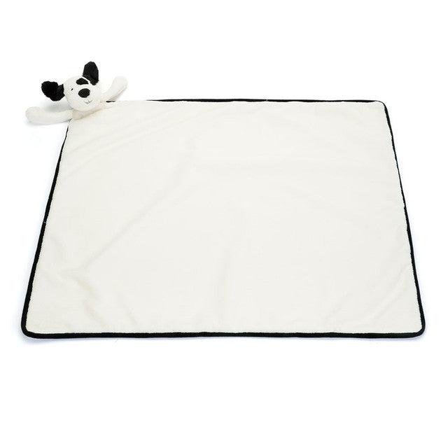 Jellycat Bashful Couverture pour chiot Noir et crème