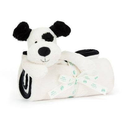 Jellycat Bashful Couverture pour chiot Noir et crème