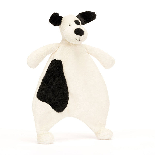 Jellycat Bashful Couette pour chiot Noir et crème