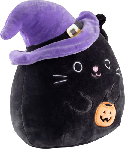 Squishmallows Halloween Calio, die schwarze Katzenhexe
