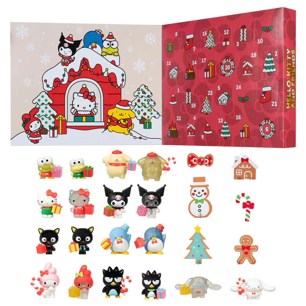 Weihnachts-Adventskalender von Hello Kitty und seinen Freunden