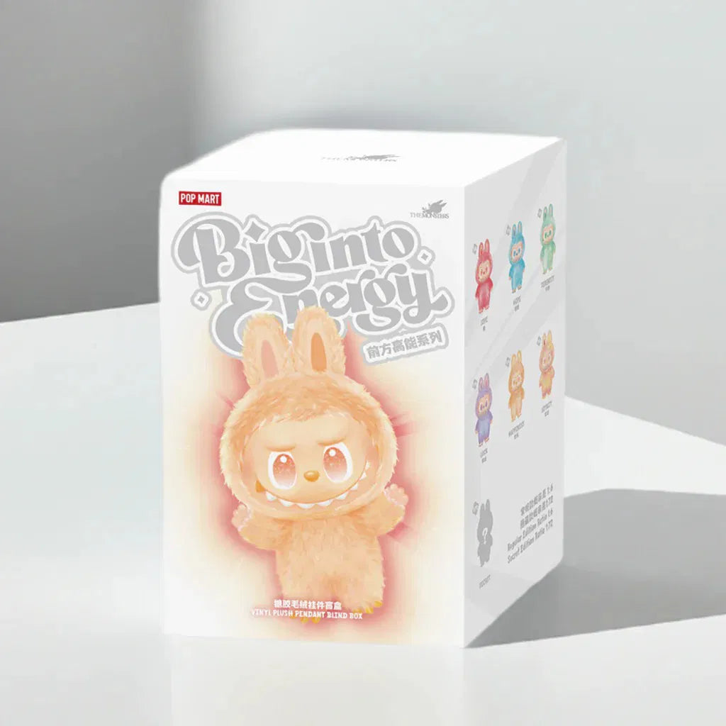 Figurine en peluche Labubu Les Monstres Big into Energy – Boîte aveugle