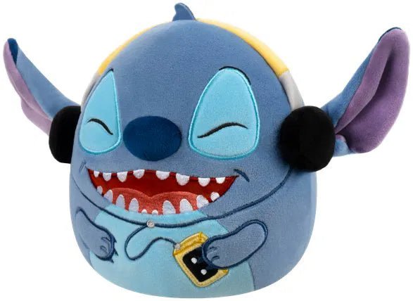 Squishmallows Disney Stitch mit Kopfhörern