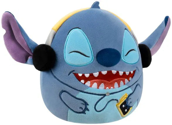 Squishmallows Disney Stitch mit Kopfhörern