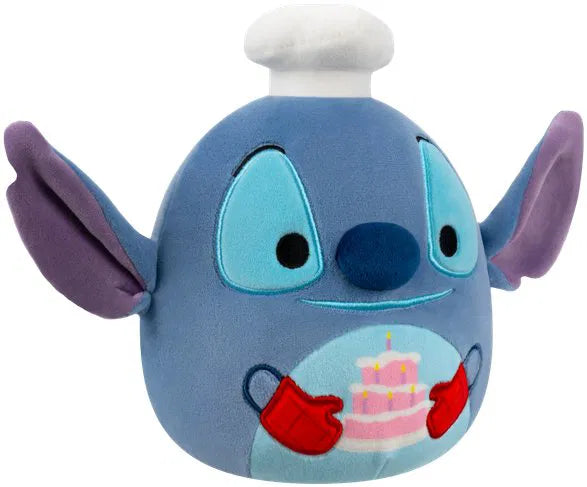 Squishmallows Disney Stitch avec gâteau