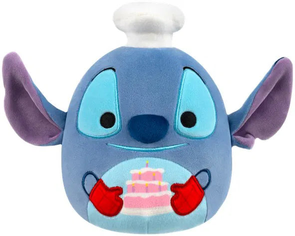 Squishmallows Disney Stitch avec gâteau