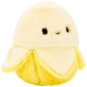 Squishmallows Fuzz-A-Mallows Plüschtier Junie, die Banane