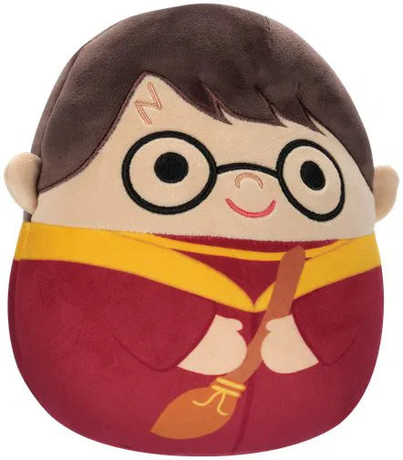 Squishmallows Harry Potter im Quidditch-Outfit