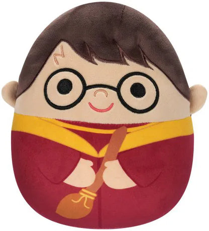 Squishmallows Harry Potter im Quidditch-Outfit
